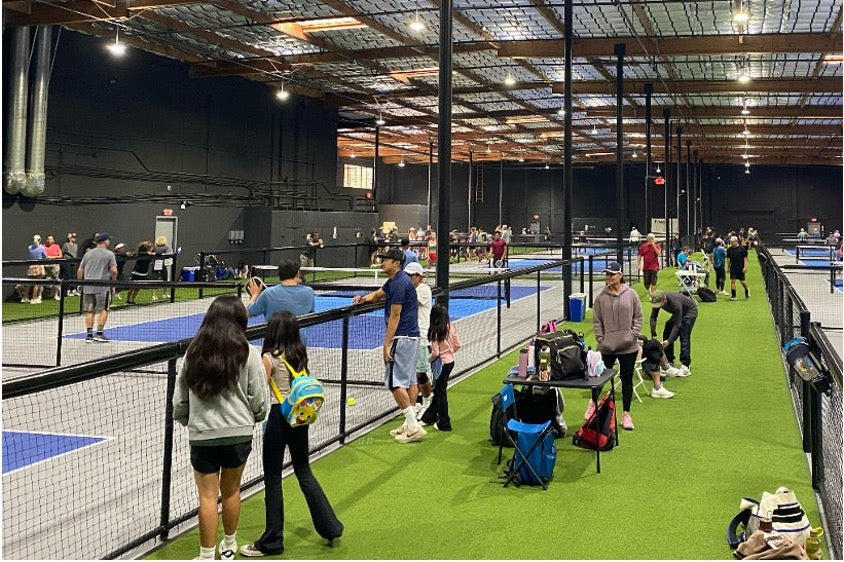 image: powerplay pickleball indoor courts in loa angeles