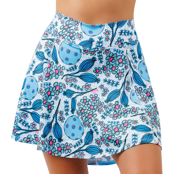 Pickleball Bella Bloomers A-Line Skort