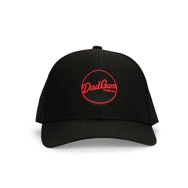 DadGum Performance Pickleball Hat | Black, White