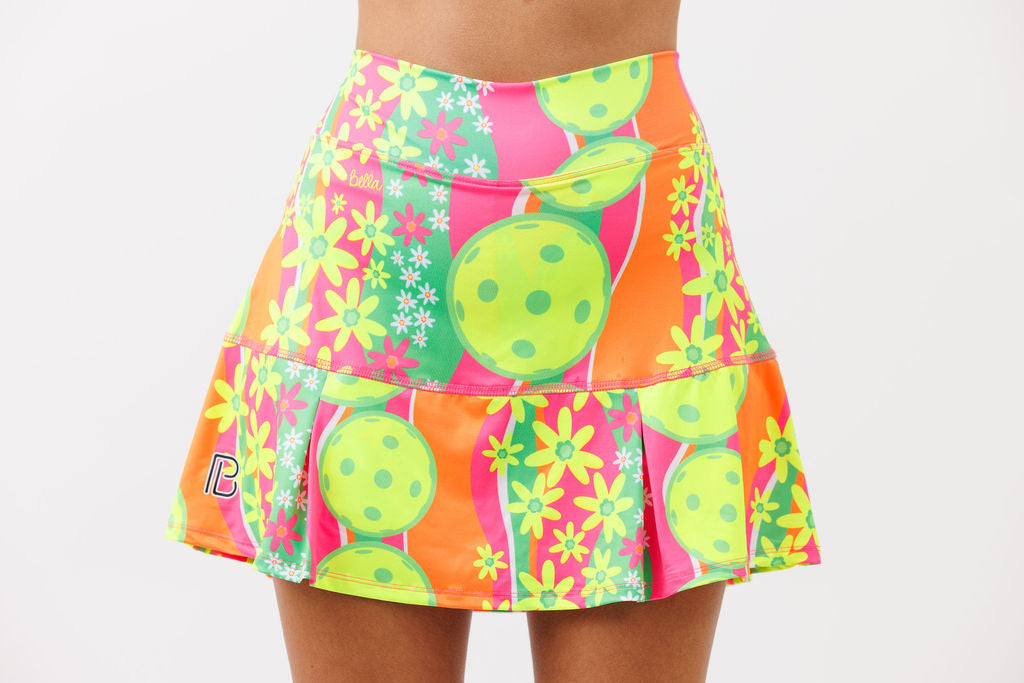 Daisy Drop Pleat Skort