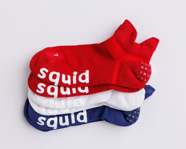 Squid Socks All-American Grip Socks | Ankle