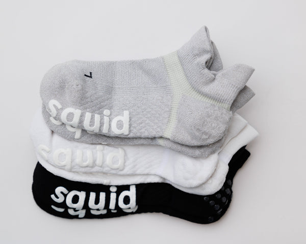 Squid Socks Back to Basics Grip Socks | Ankle