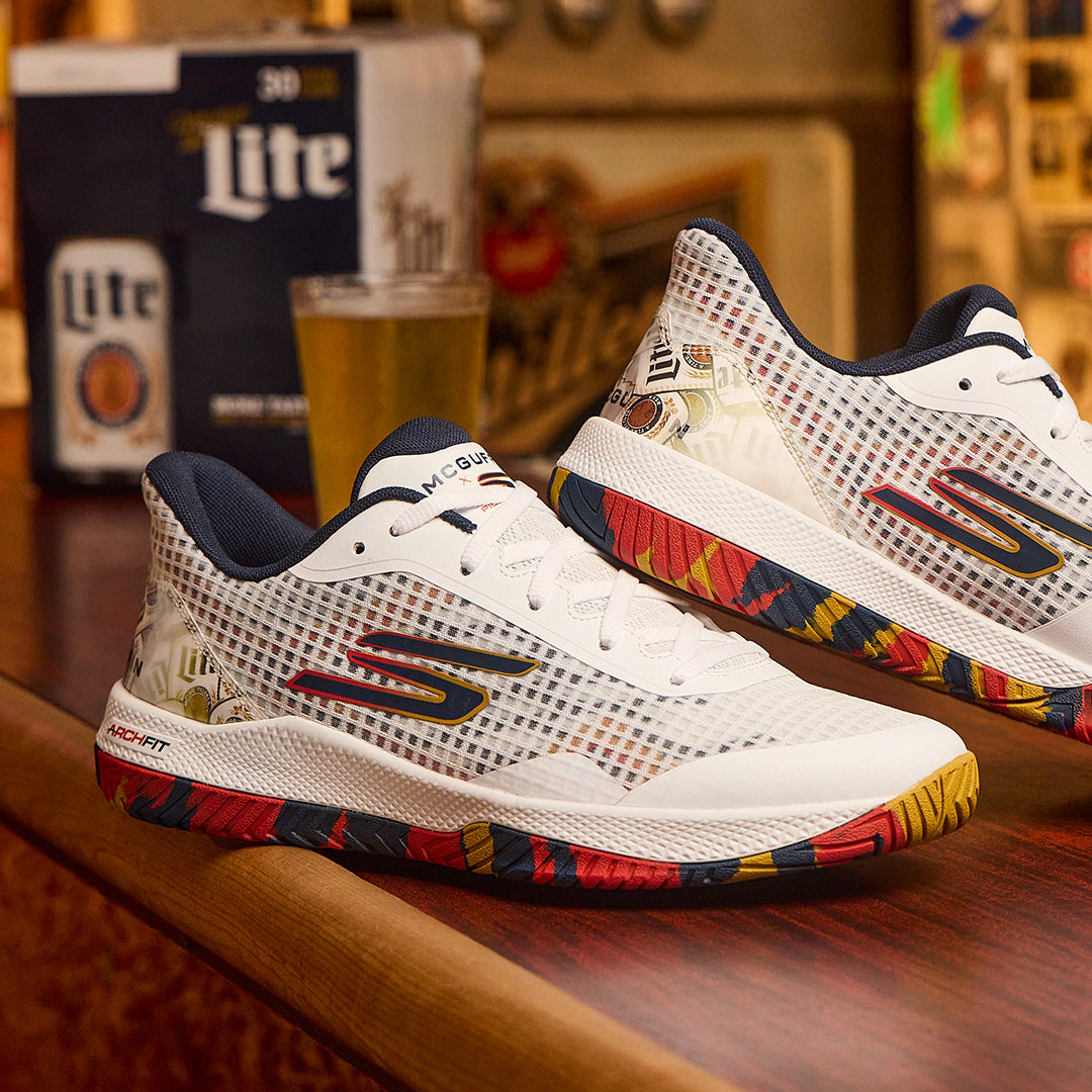 Skechers Viper Court Pro - Mens Pickleball Shoes - Tyson McGuffin and Miller Lite Shoes