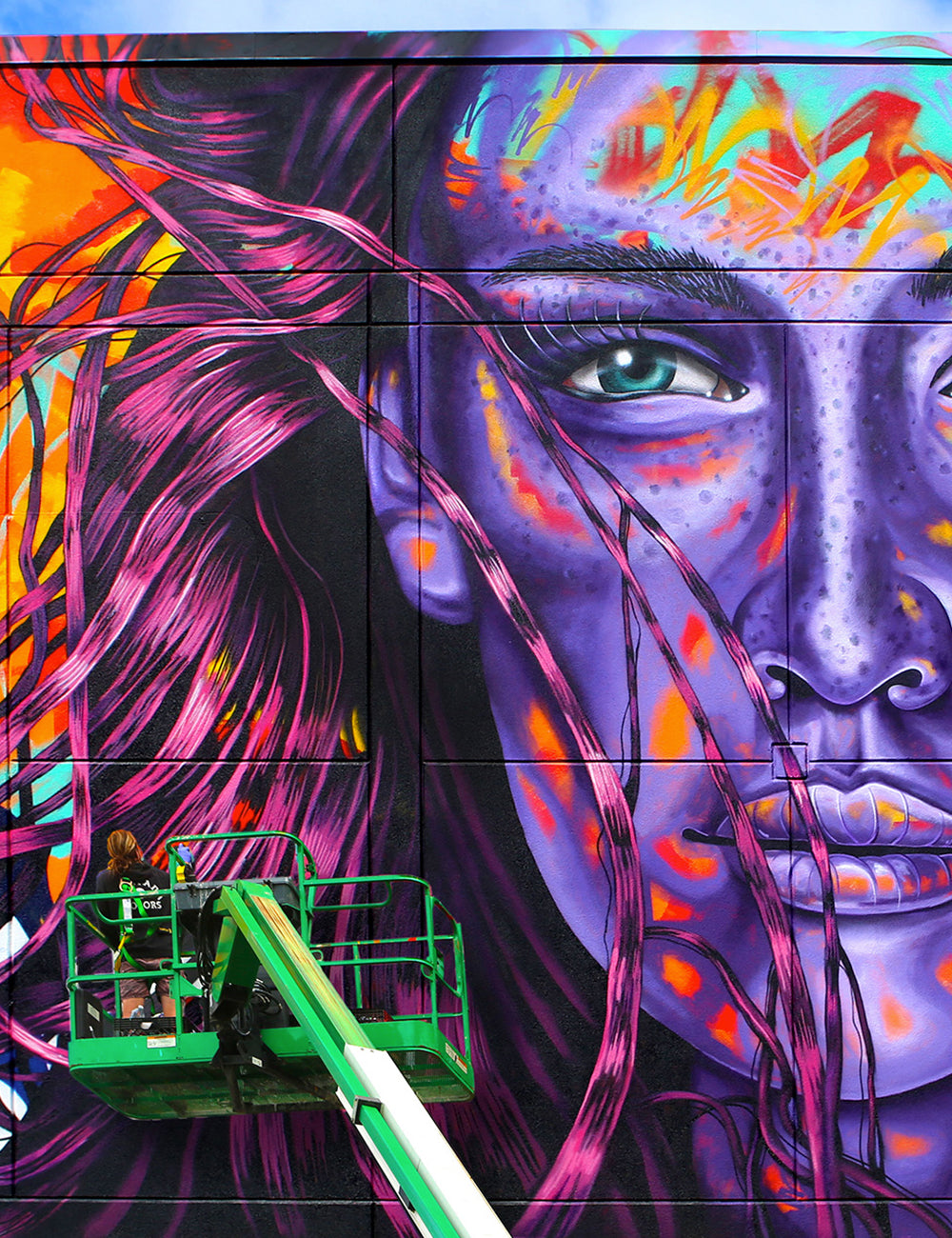 Madsteez Face Mural