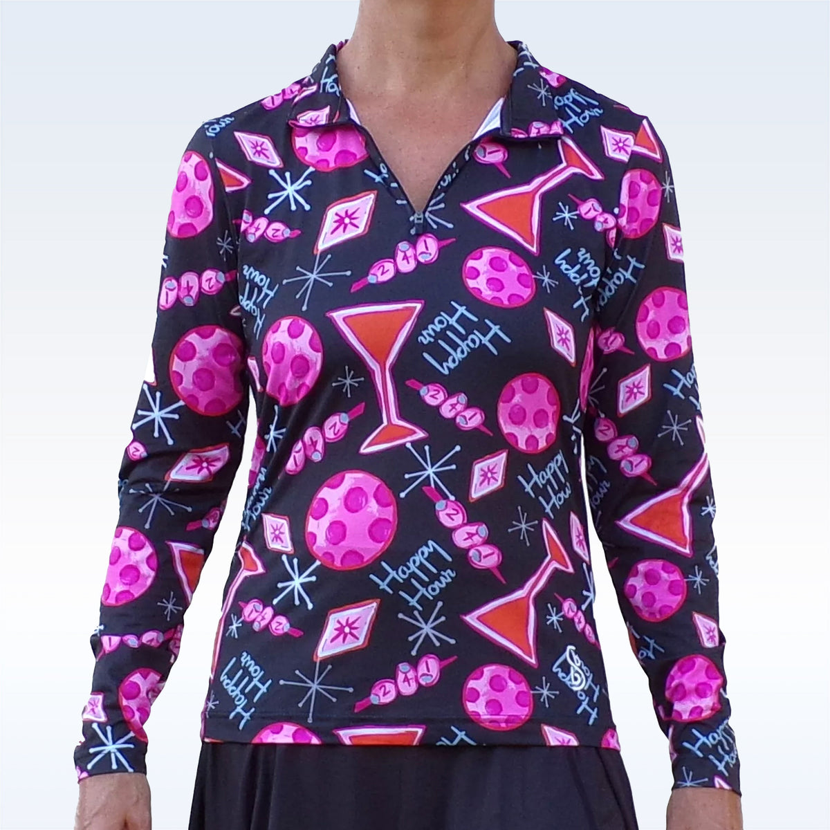 Martini 2-4-1 Happy Hour 1/4 Zip Pullover