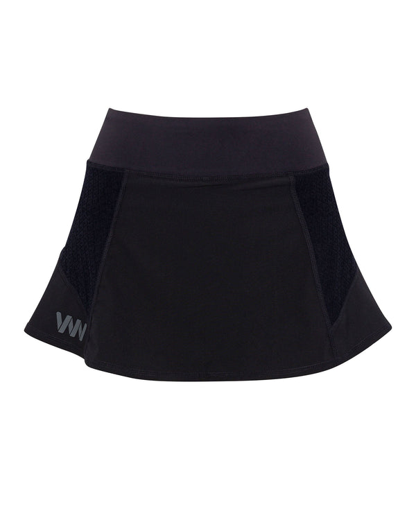 Wringer Wear Women's Moab 12" Pickleball Skirt | Black