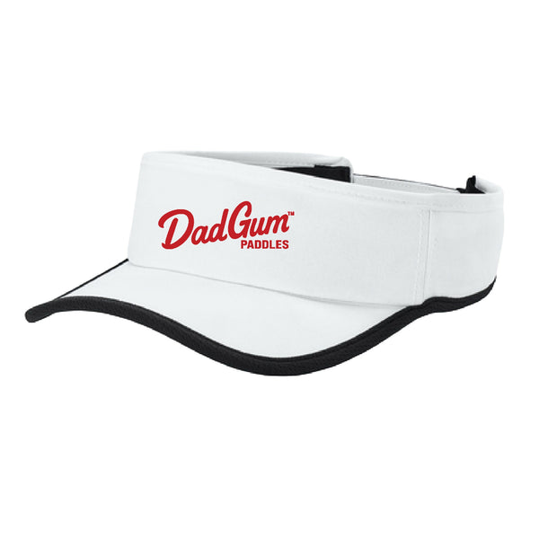DadGum Trimmed Visor | White