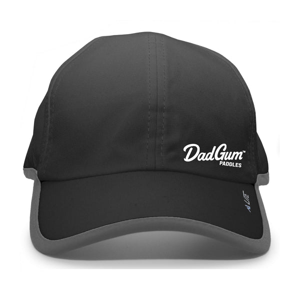 DadGum Lightweight Pickleball Cap | White, Black