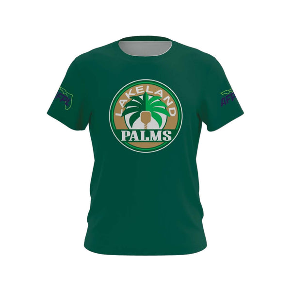 Lakeland Palms AFPL team fan shirt, front view