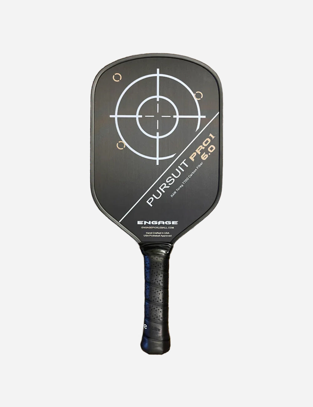 Image of Engage Pursuit Pro1 6.0 Power Series Pickleball Paddle (Arctic Gold) | Pickleball Superstore