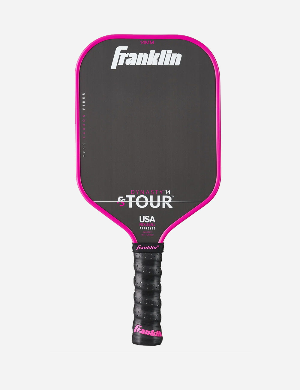 Franklin F5 Tour Dynasty 14 Pickleball Paddle - Pink