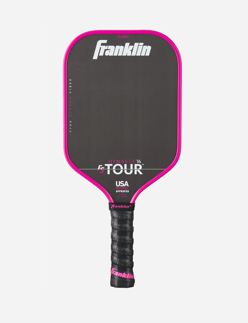 Franklin F5 Tour Dynasty 16 Pickleball Paddle - Pink