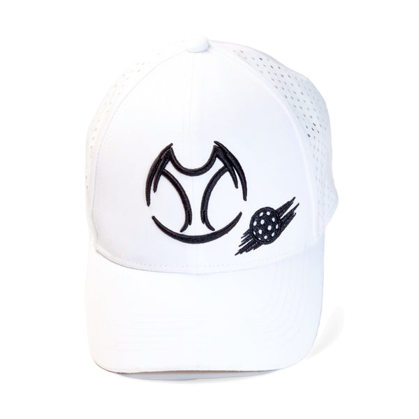 White Pickleball Hat V2