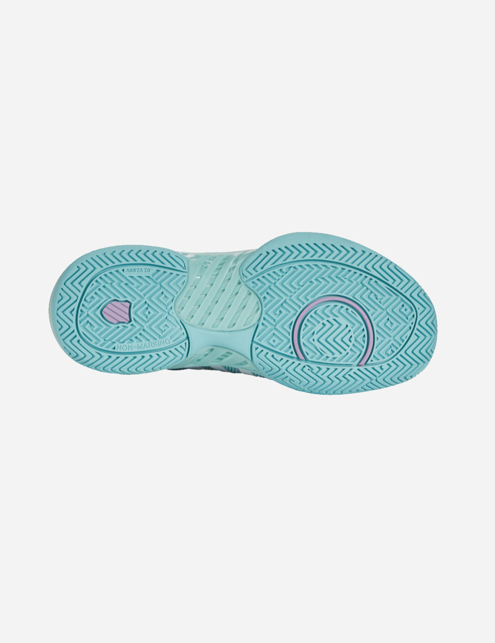 KSWISS Pickleball Supreme Womens Pickleball Shoes (Teal) - bottom