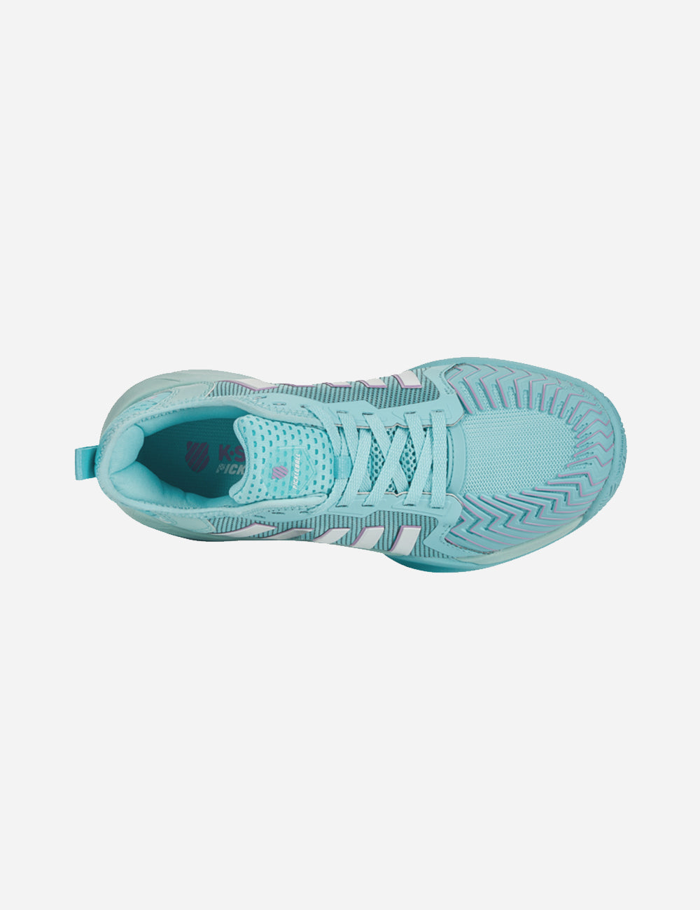 KSWISS Pickleball Supreme Womens Pickleball Shoes (Teal) - top