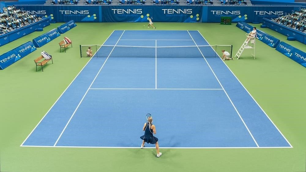 Image of a tennis match being played. | Pickleball Superstore
