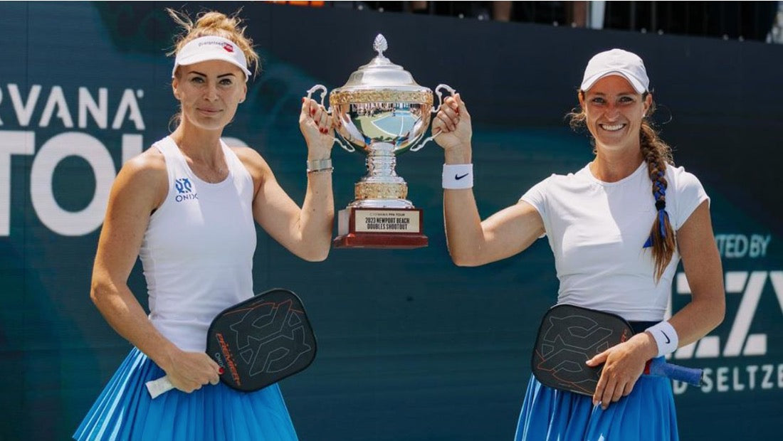 ONIX Evoke Premier Pro Raw Carbon Pickleball Paddle - Played by Callie Jo Smith and Lucy Kovalova