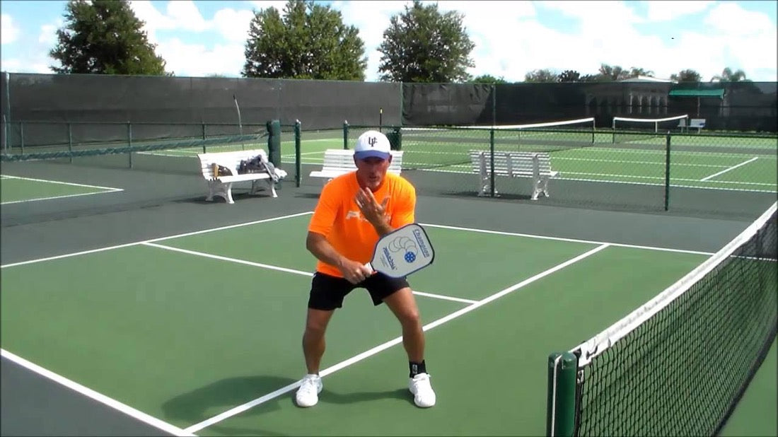 pickleball block shot by pickleball bangers