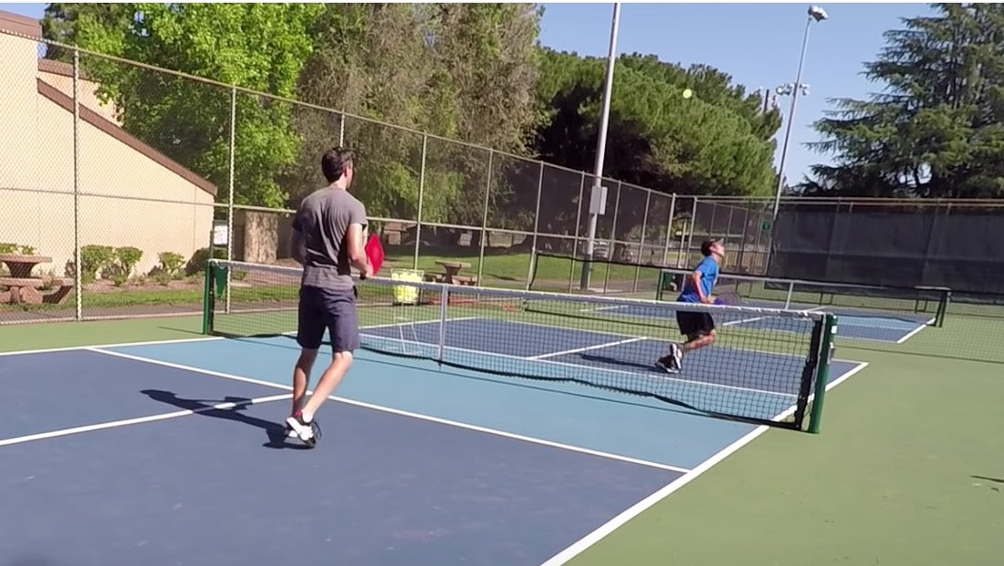 Pickleball Tip and Strategy: How to Beat a Pickleball Lobber
