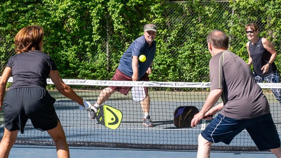 What is Pickleball?  One of the fastest growing sports.  Great for pickleball beginners, transitioning tennis players and those who want to have fun while being social.  Let's go.