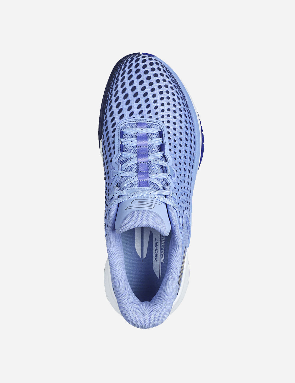 Skechers Viper Court Elite - Womens Pickleball Shoes (Light Blue) - Top