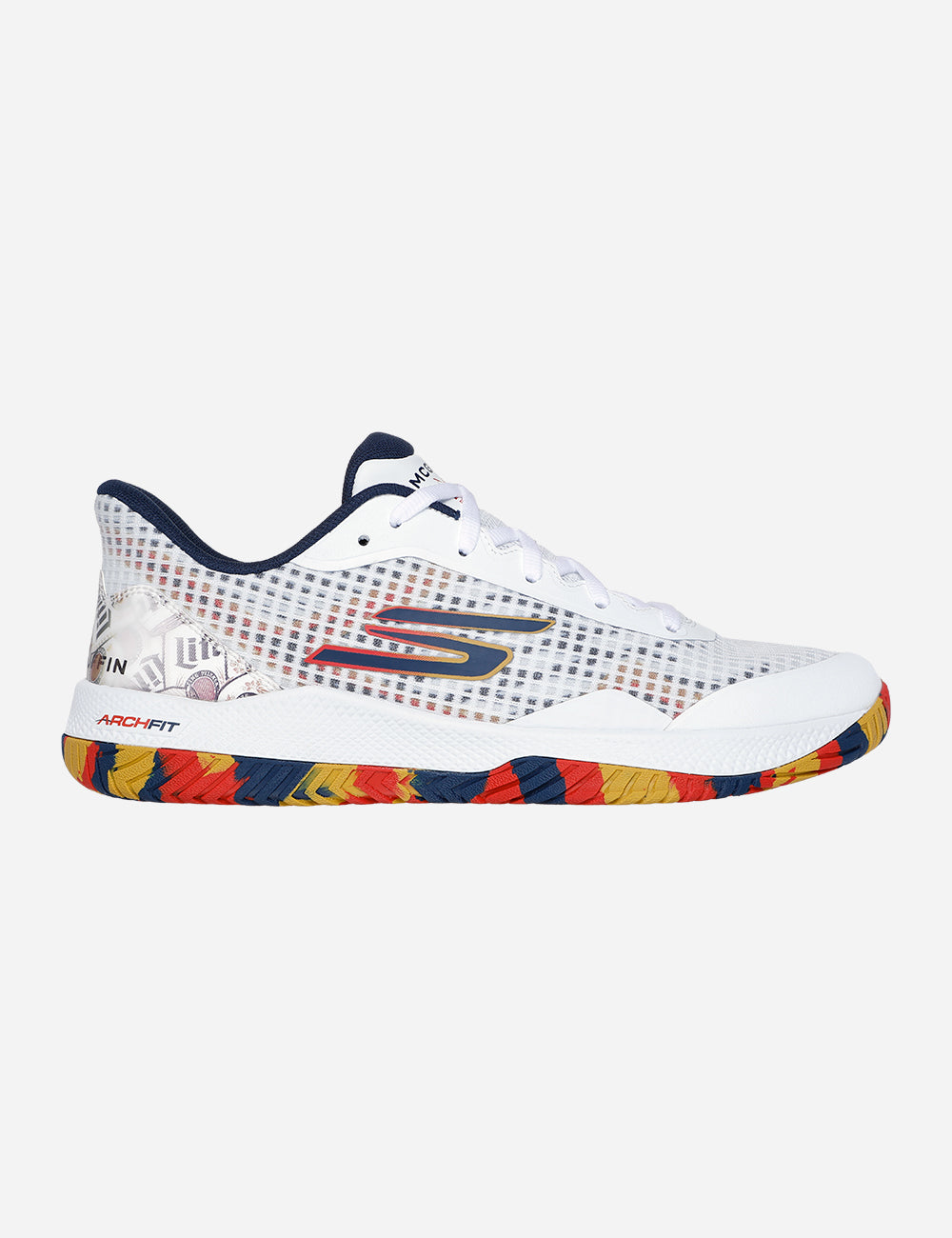 Skechers Viper Court Pro - Unisex Pickleball Shoes (Tyson / Miller Lite)