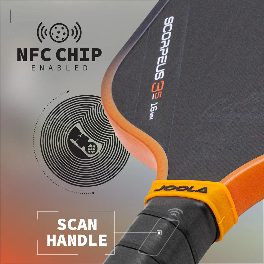 JOOLA Collin Johns Scorpeus 3S Pickleball Paddle (16mm) - Chip