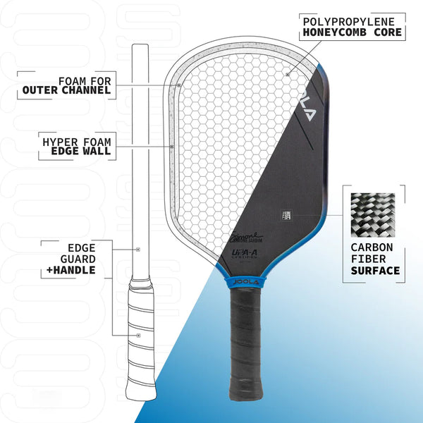 JOOLA Simone Jardim Hyperion 3S Pickleball Paddle (16mm