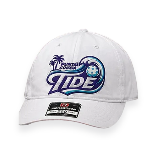 AFPL Official Punta Gorda Tide Team Performance Hat | Richardson 220 Unstructured Pickleball Cap