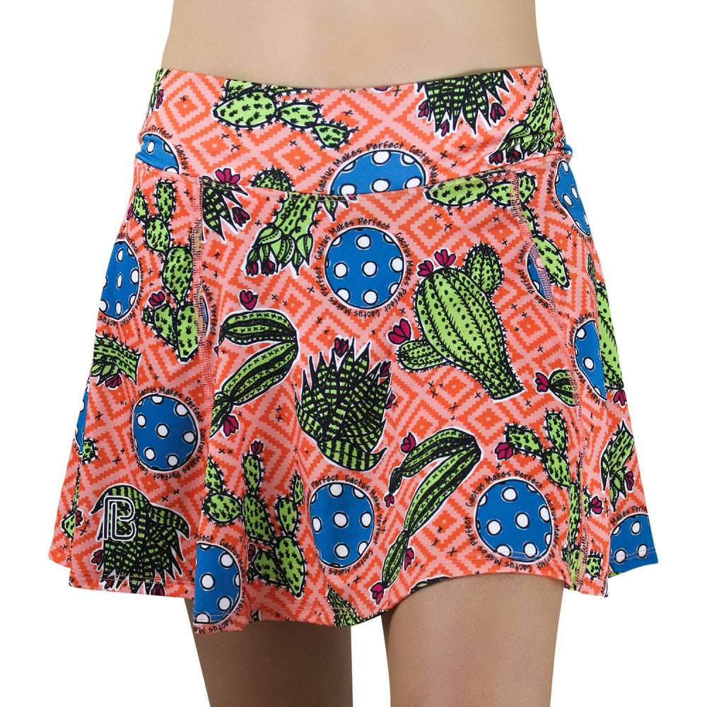 Pickleball Bella Cactus Makes Perfect 1 A-Line Skort