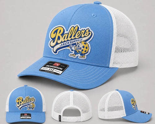 AFPL Official Jacksonville Ballers Team Trucker Hat | All Florida Pro League Pickleball Snapback