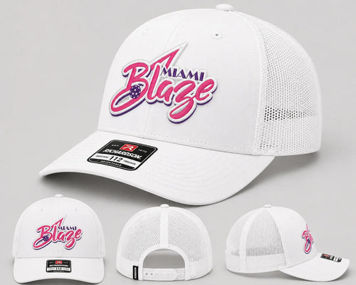 AFPL Official Miami Blaze Team Trucker Hat | All Florida Pro League Pickleball Snapback