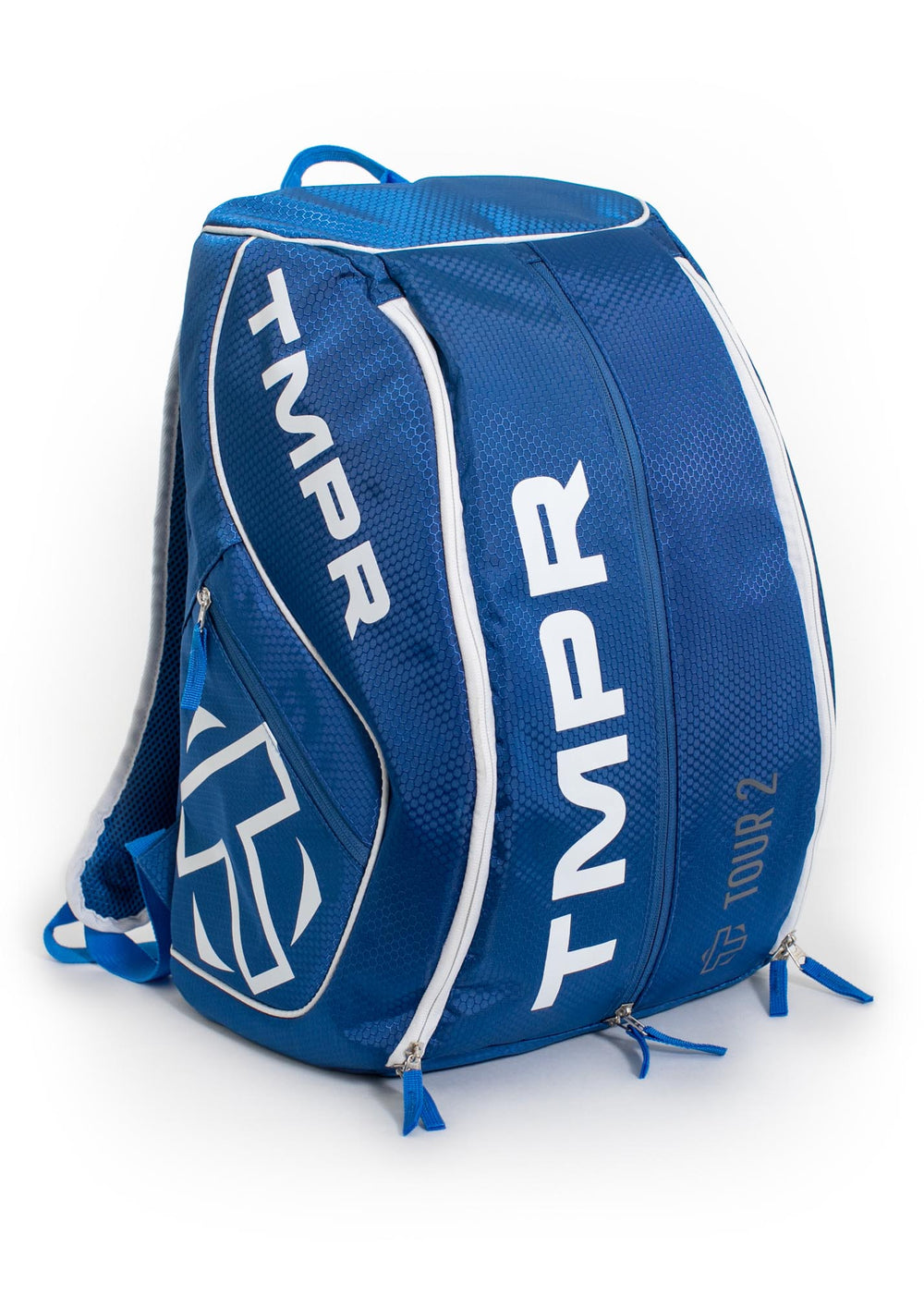 TMPR Tour 2 Pickleball Backpack | Blue/White
