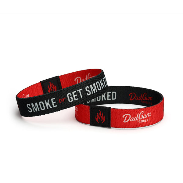 DadGum Double-Sided Performance Wristband | Smoked or Get Smoked