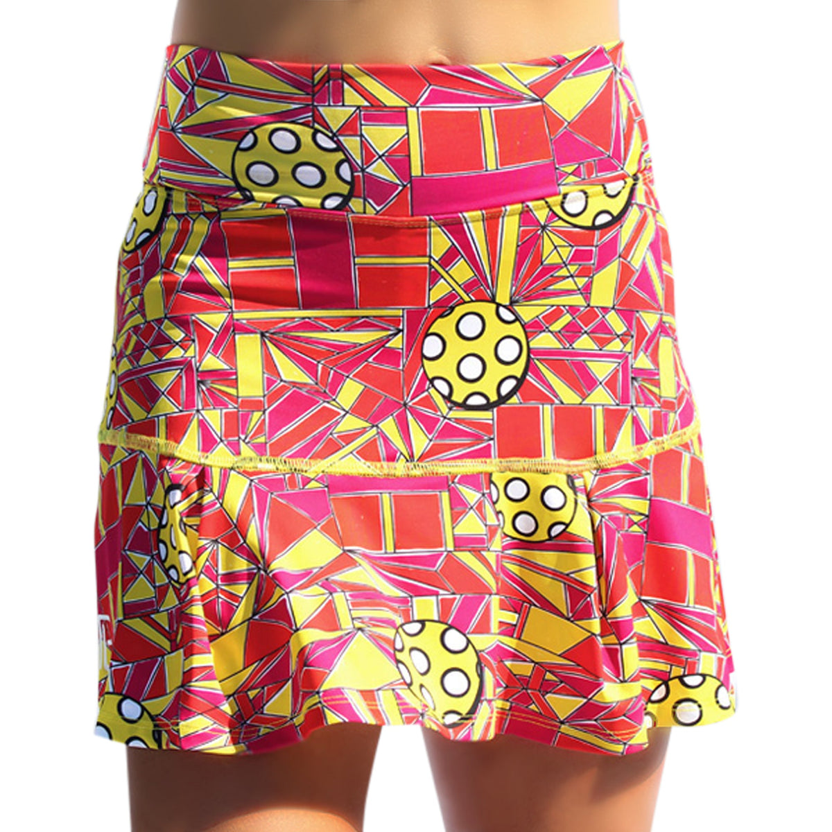 Angle Shot 1 Drop Pleat Skort