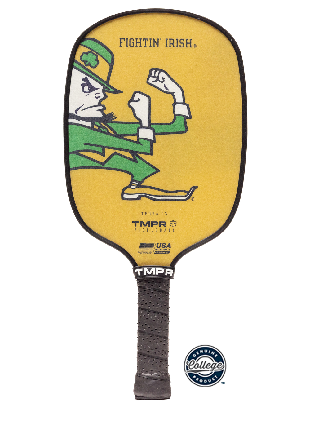 TMPR Terra LX Notre Dame Pickleball Paddle | Fightin' Irish