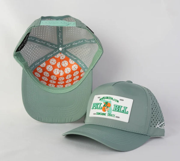 Kings Court Florida Performance Pickleball Hat | Structured 5-Panel