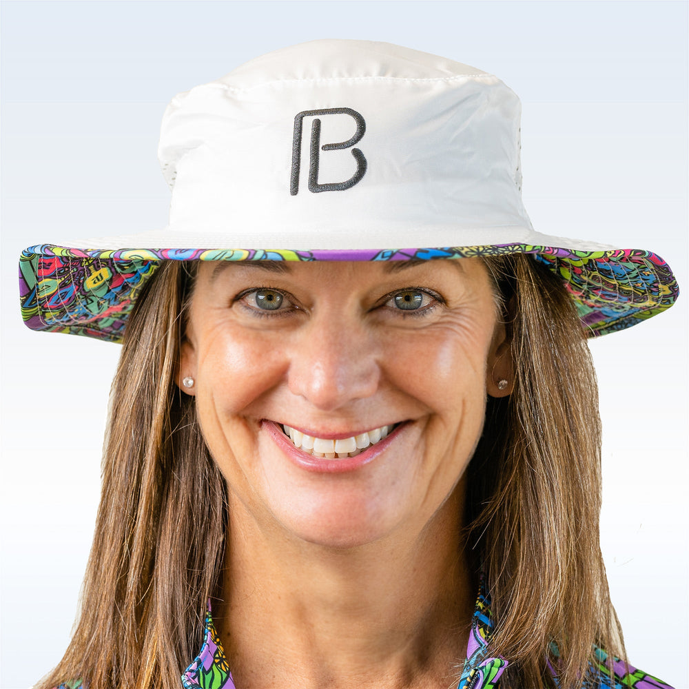 Pickleball Bella Groovy Bucket Hat