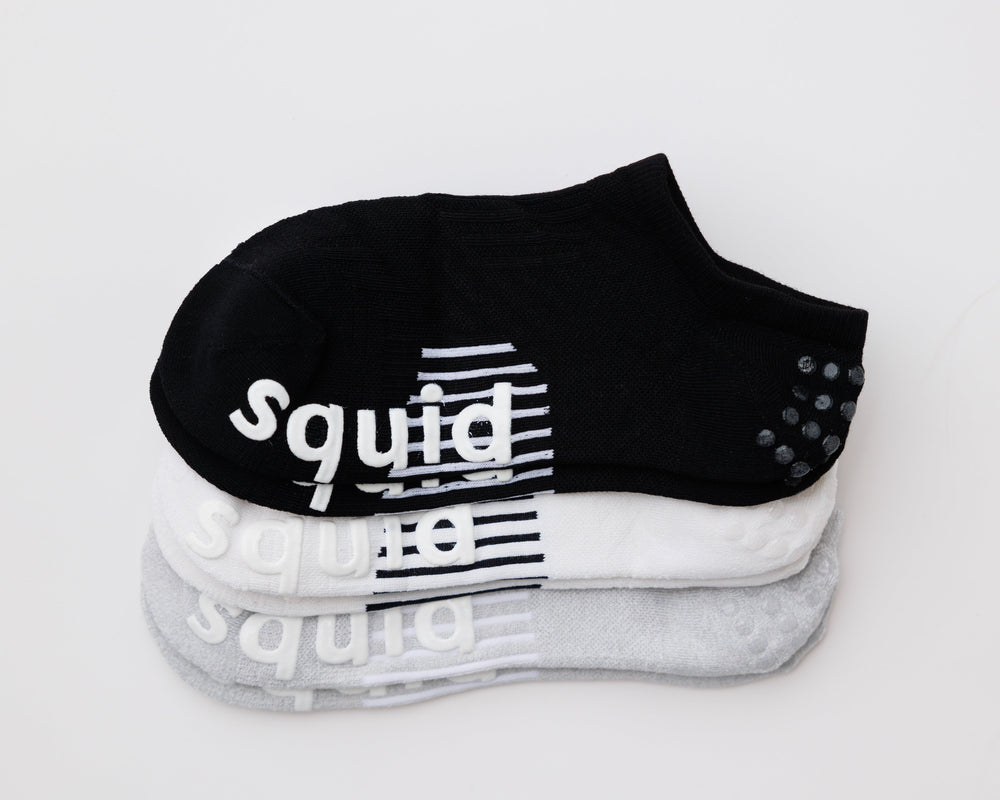 Squid Socks Back to Basics Grip Socks | No-Show