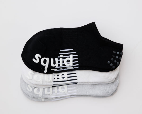 Squid Socks Back to Basics Grip Socks | No-Show