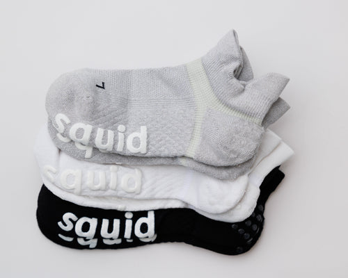 Squid Socks Back to Basics Grip Socks | Ankle