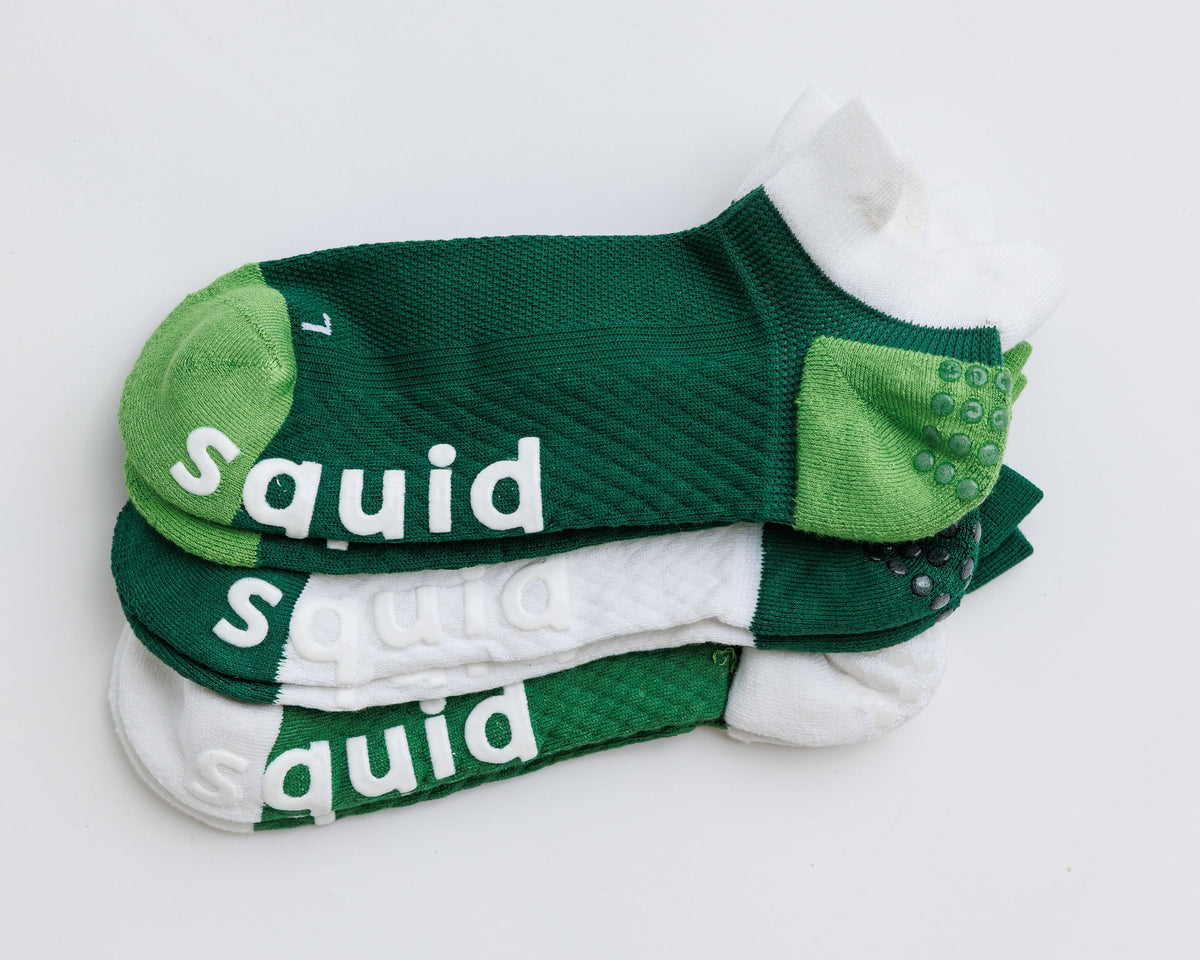 Squid Socks Pickle Pack Grip Socks | Ankle