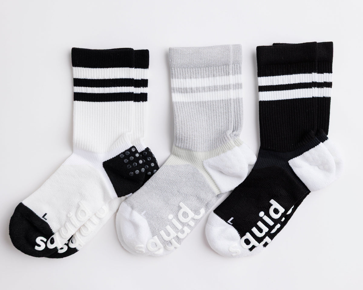 Squid Socks Retro Grip Socks | Crew