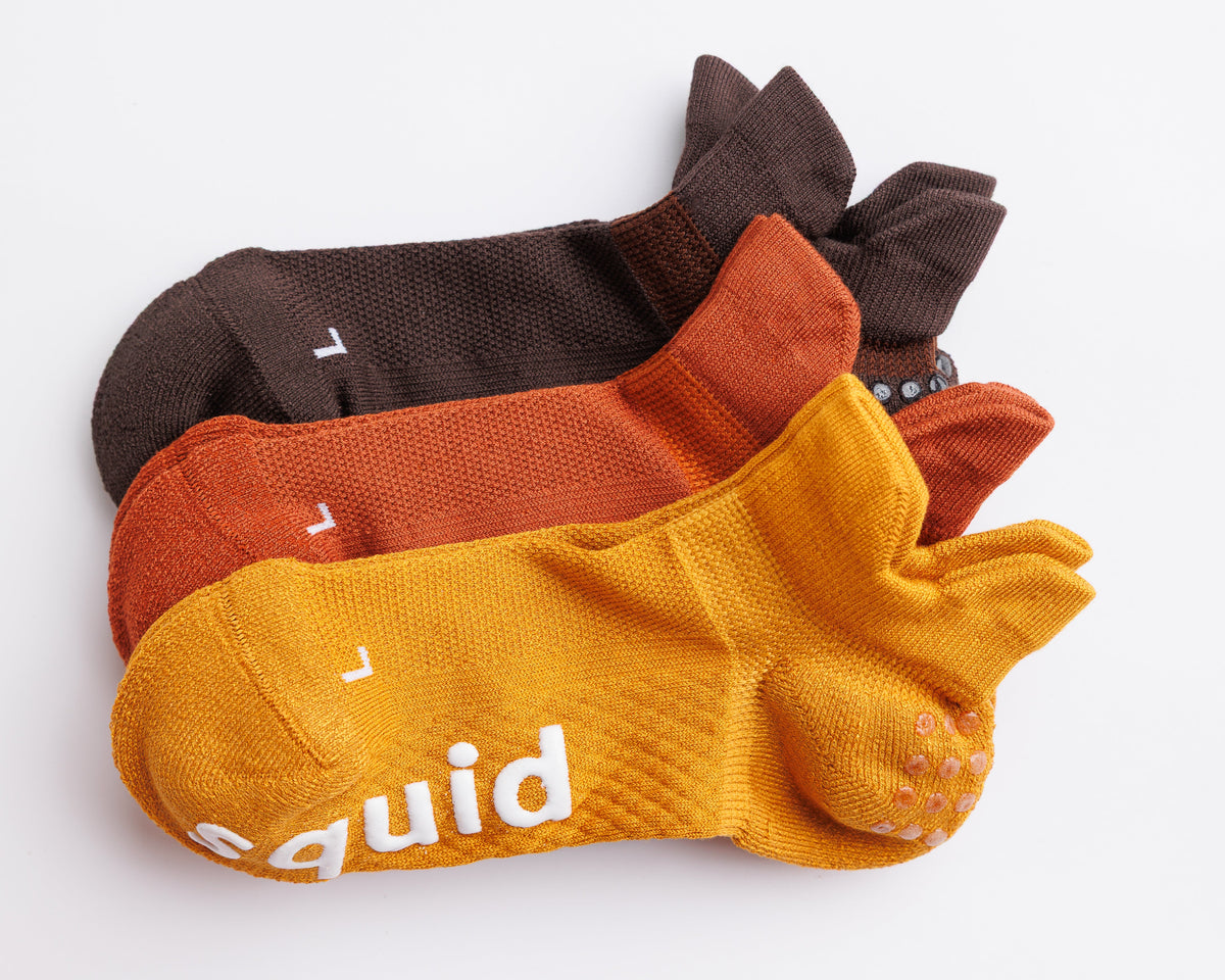 Squid Socks Fall Fanatic Grip Socks | Ankle