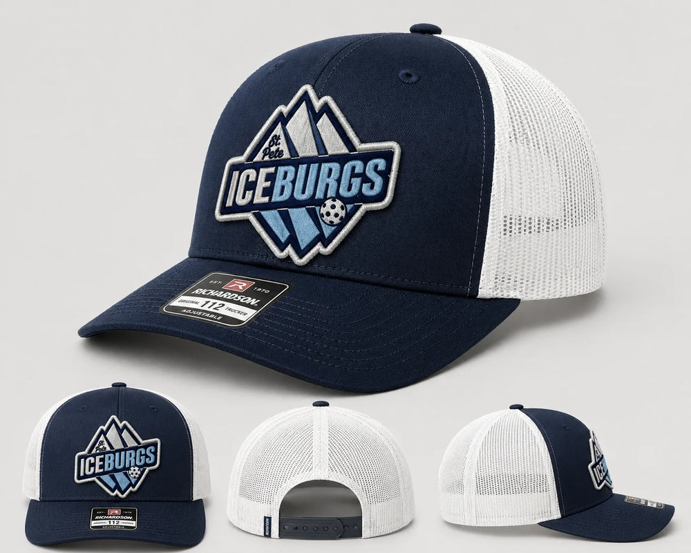 AFPL Official St Pete IceBurgs Team Trucker Hat | All Florida Pro League Pickleball Snapback