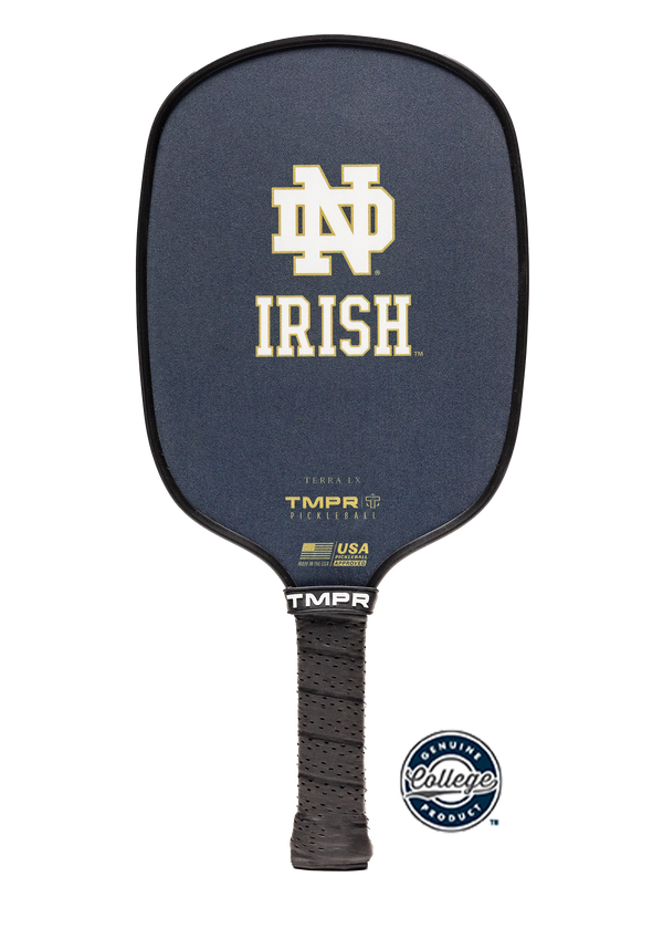 TMPR Terra LX Notre Dame Pickleball Paddle | Irish Tradition