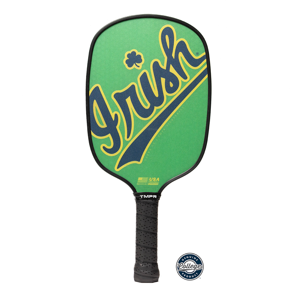 TMPR Terra LX Notre Dame Pickleball Paddle | Luck of the Irish
