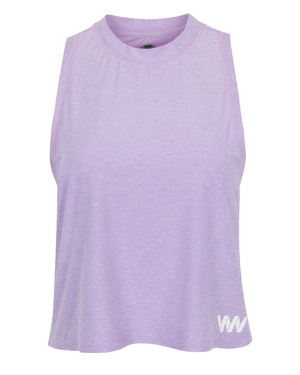 Wringer Wear Women's Logo Performance Tank | Lilac Breeze
