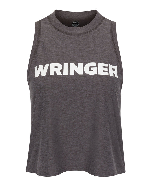 Wringer Wear Women's Wringer Performance Tank | Heather Forged Iron