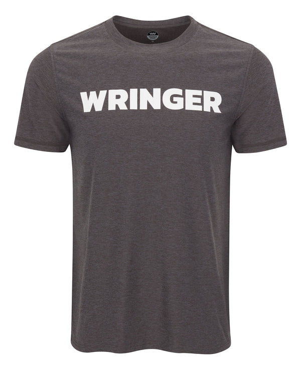 Wringer Wear Men's Wringer Performance Tee | Heather Forged Iron